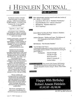 Issue No. 01 July 1997 48 pages