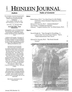 Issue No. 12 January 2003 52 pages