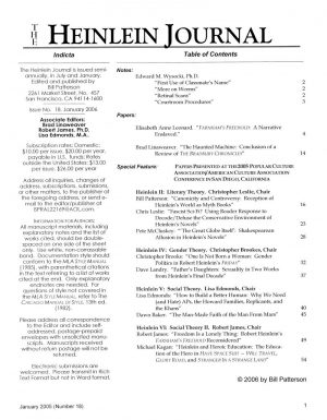 Issue No. 18 January 2006 60 pages