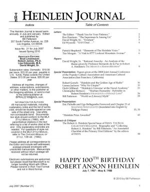 Issue No. 21 July 2007 - issued Spring 2010 - 44 pages