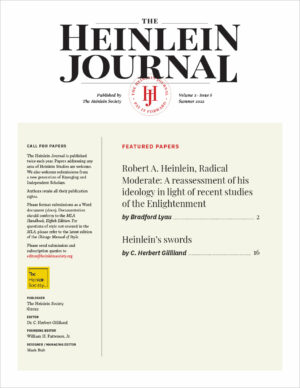 The Heinlein Journal #30 – Summer 2022 – 28 pages